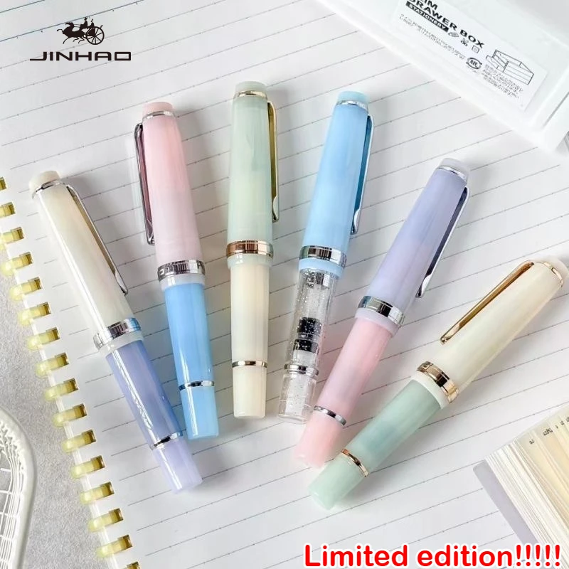 Pióro wieczne JINHAO 82 MINI Edycja Limitowana 9 Nowych Kolorów Stalówka EF/F/M/Zagięta Pióro do Kaligrafii Artykuły Biurowe Szkolne Artykuły Papiernicze — zdjęcie produktu 6