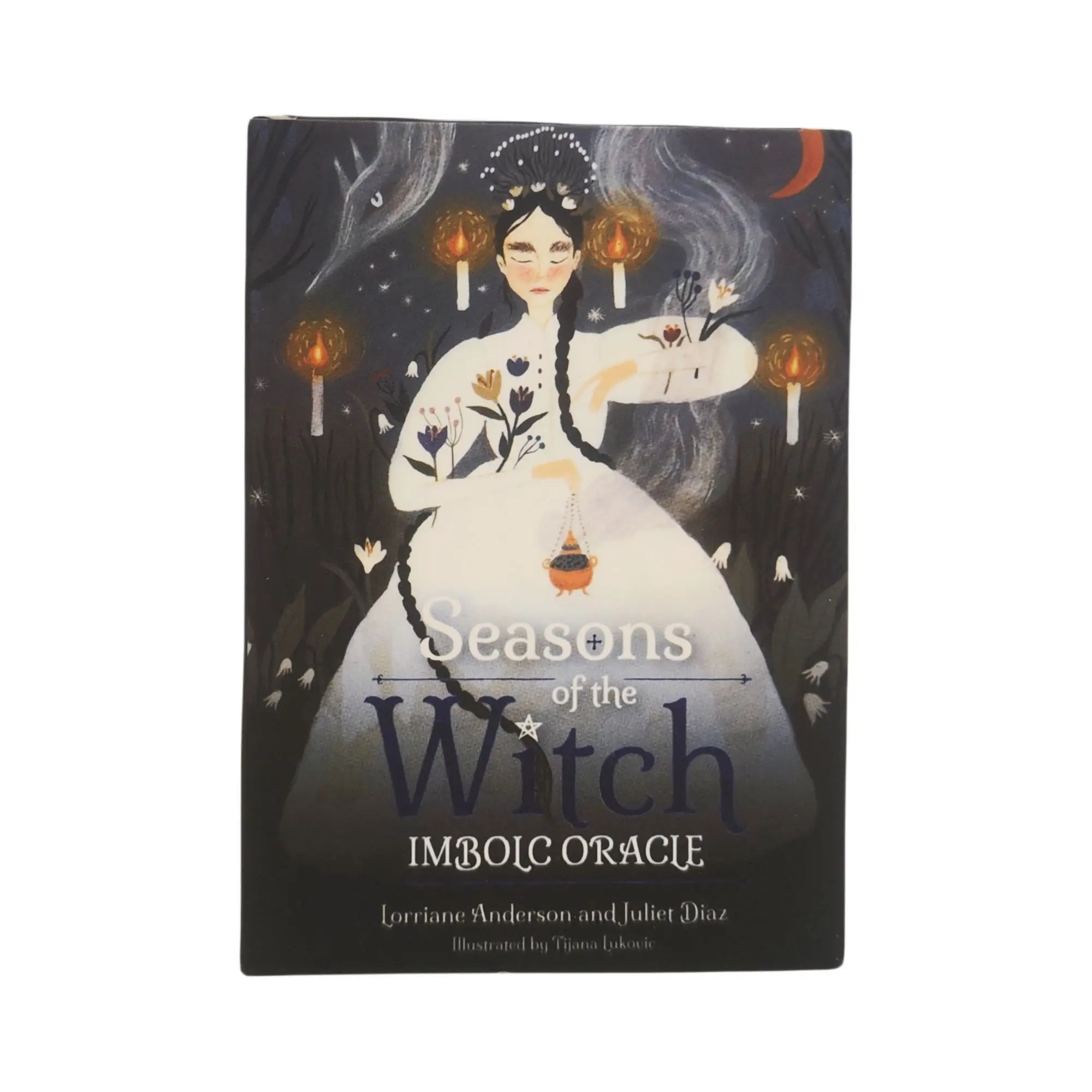 

Seasons Of The Witch Imbolc Oracle Cards A 44 English Visions Divination Edition Deck Borad Games Tarot For Party Playing