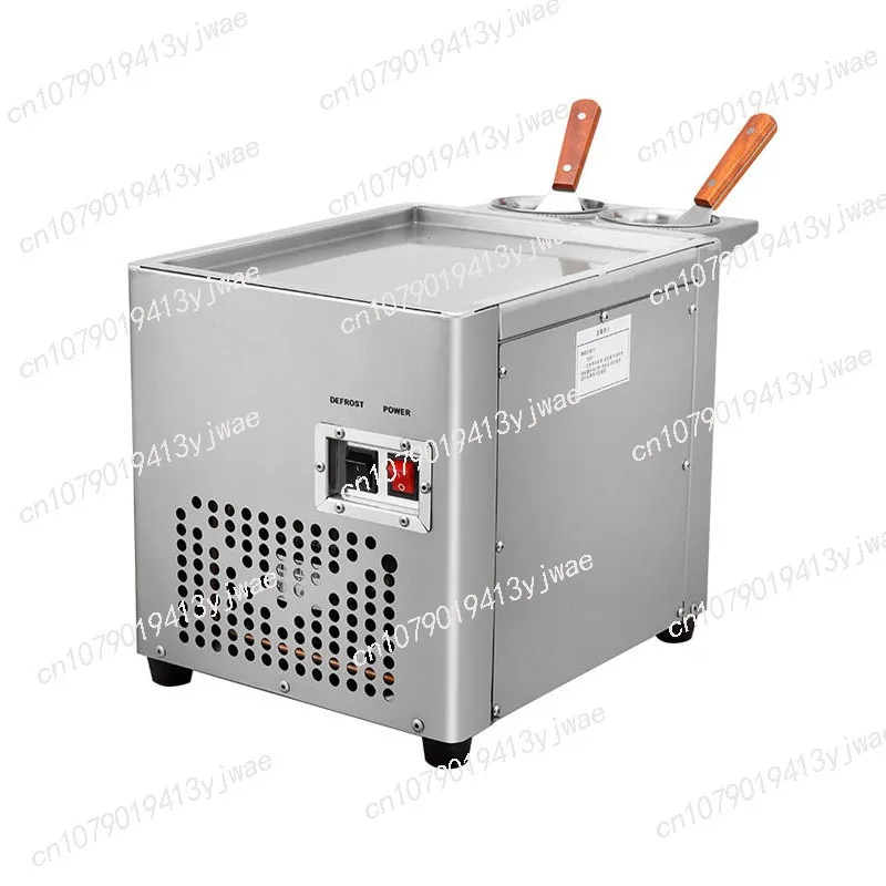 Ice Fryer, Commercial Fried Yogurt Machine, Small Ice Cream Roll Machine Equipment