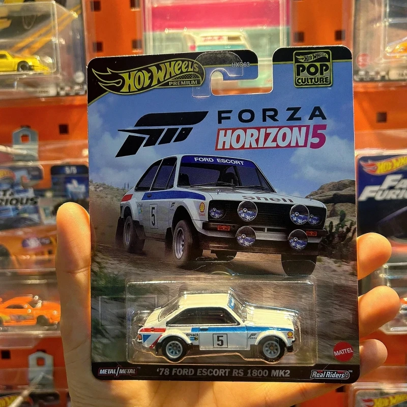 Hot New Genuine Stock Hot Wheels Alloy Sports Car Popular Culture Series Wysokiej jakości symulacja samochodu Zabawka Model Kolekcja Prezenty