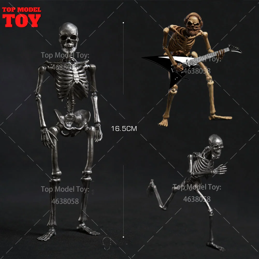 2024 Q4 101TOYS ES001 ES002 1/12 Scale Super Flexible 16.5cm Skeleton Body 6 '' Male Female Soldier Action Figure Body Dolls