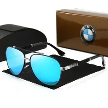 Mode Männer Sonnenbrille für BMW Fahren Anti-Glare Große Rahmen Sonnenbrille für BMW M M3 M5 X1 X3 X5 X6 E90 E91 E92 E93 M3 E60 E61