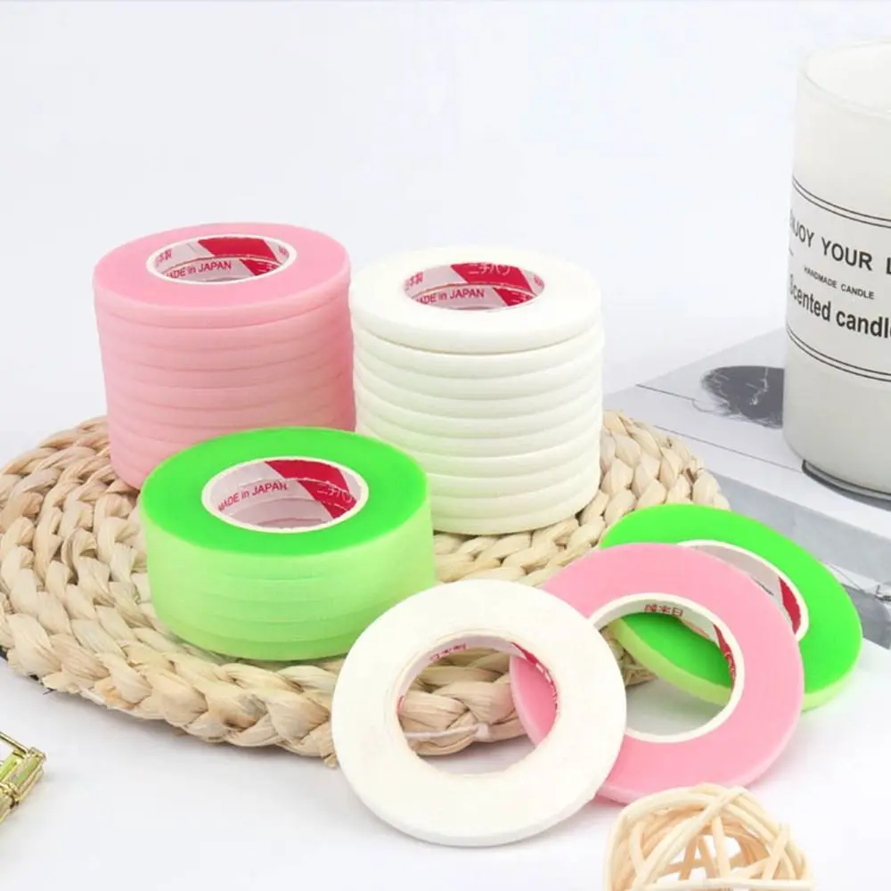 แผ่นแปะใต้ขนตาสำหรับต่อขนตา 1/10 ชิ้น เทปต่อขนตาใต้แผ่นแปะ ขนตาปลอมแบบระบายอากาศ เทปยกเปลือกตา 4 มม.