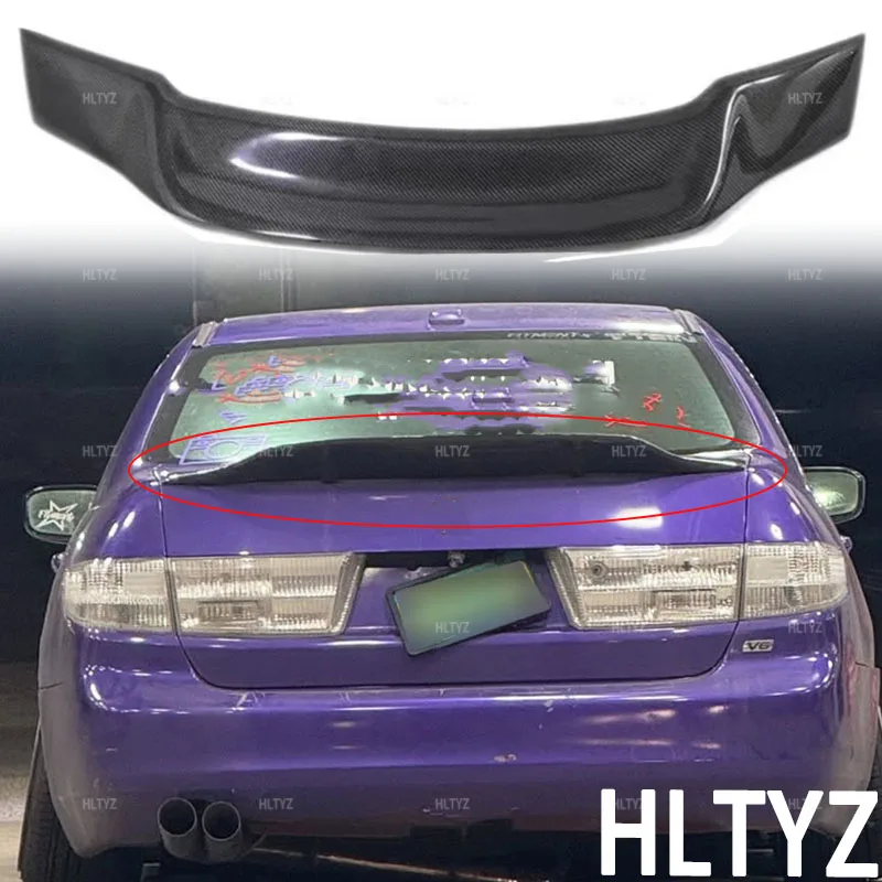

For 2003-2007 Honda Accord 7th generation trunk R-style spoiler aerodynamics carbon fiber/FRP material automotive parts