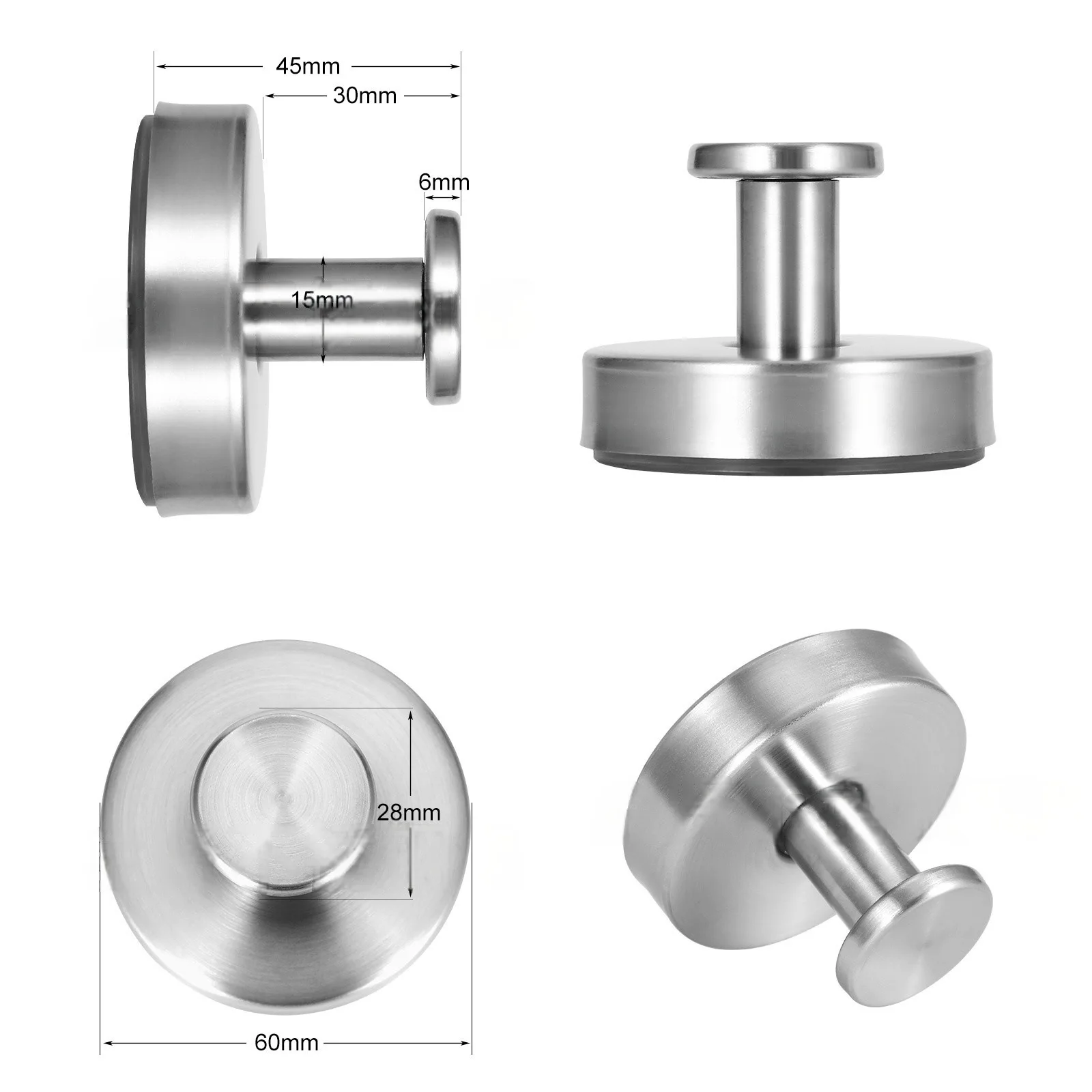 Vacuu Suction Cup for Bath Storage in Set 2PCS/Set - Suction Hook, Bath Storage