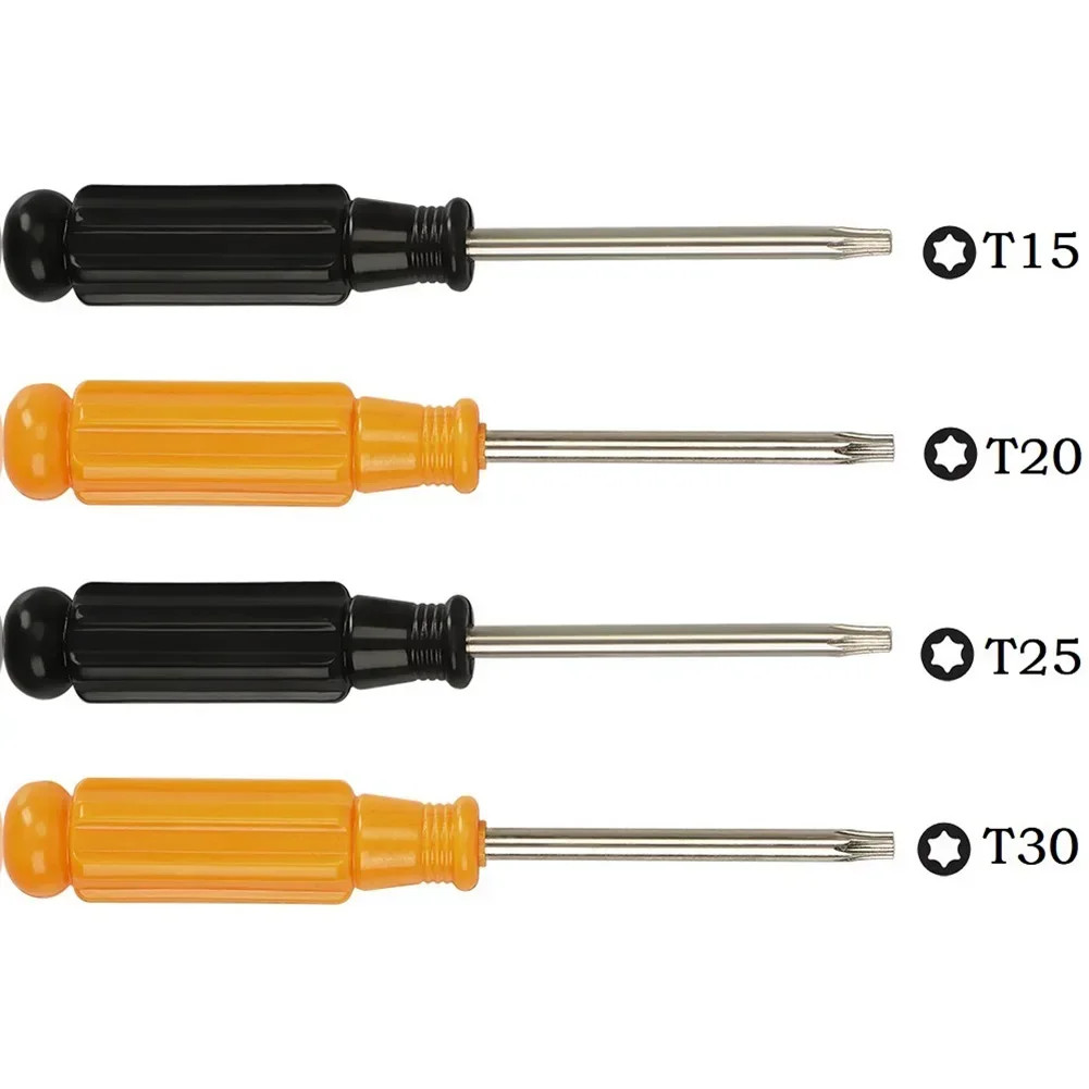 T15 T20 T25 T30 Precision Security Screwdriver Torx Head Tamper Proof Security Screw Bolt Hole Screwdriver Screw Driver Tools