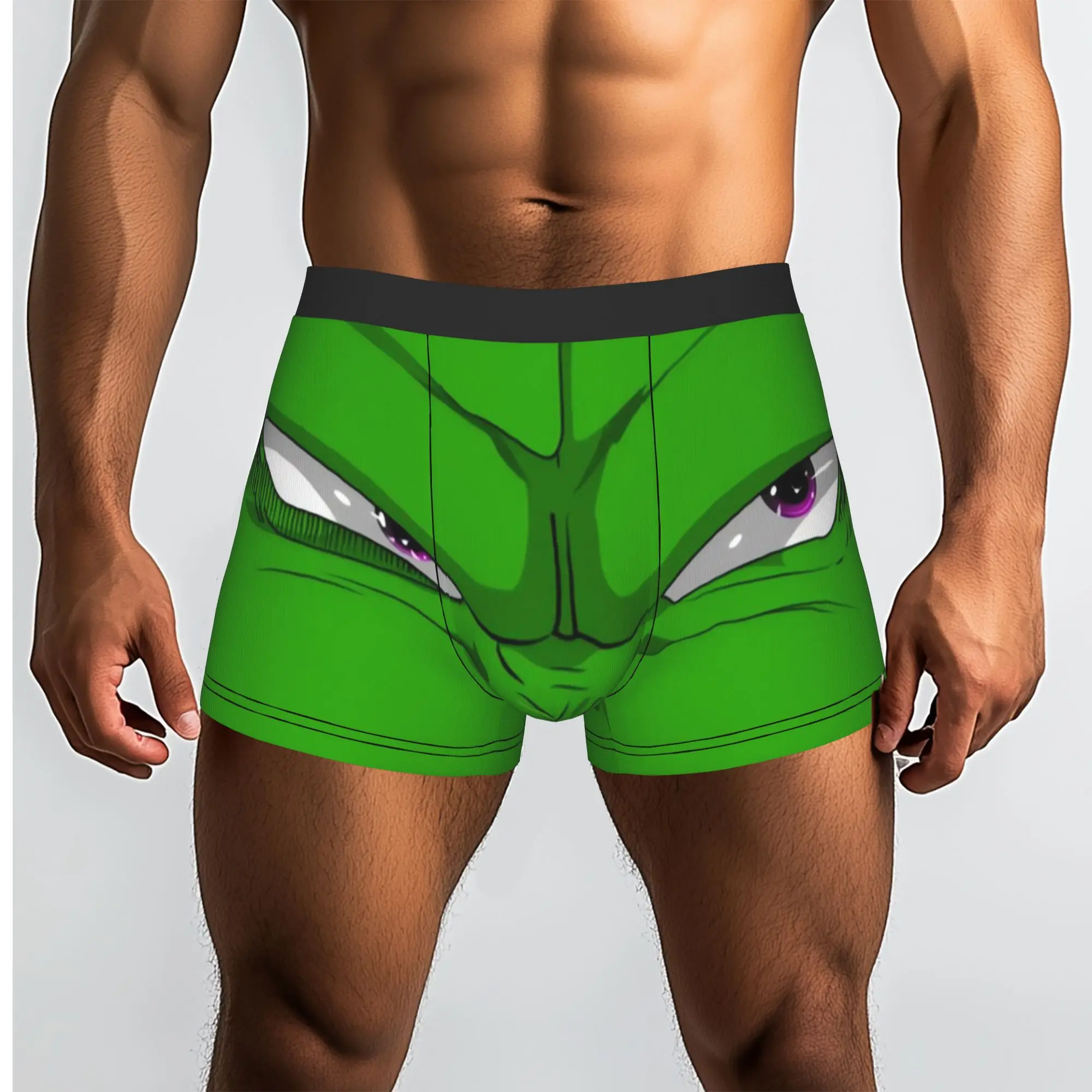 Piccolo Gaze Dragon Ball Underpants Breathbale Panties Male Underwear Print Shorts Boxer Briefs