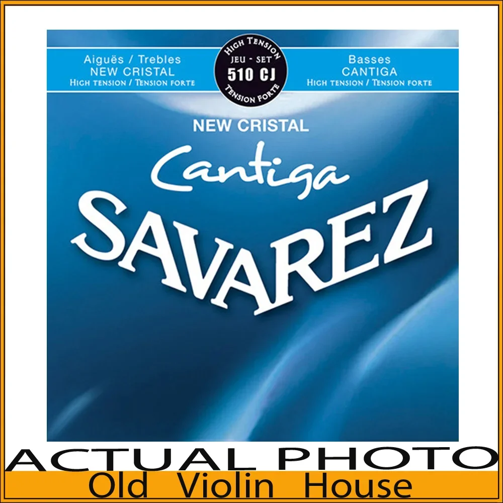 Cuerdas originales para guitarra clásica Savarez 510CJ, juego completo, alta tensión, gran oferta