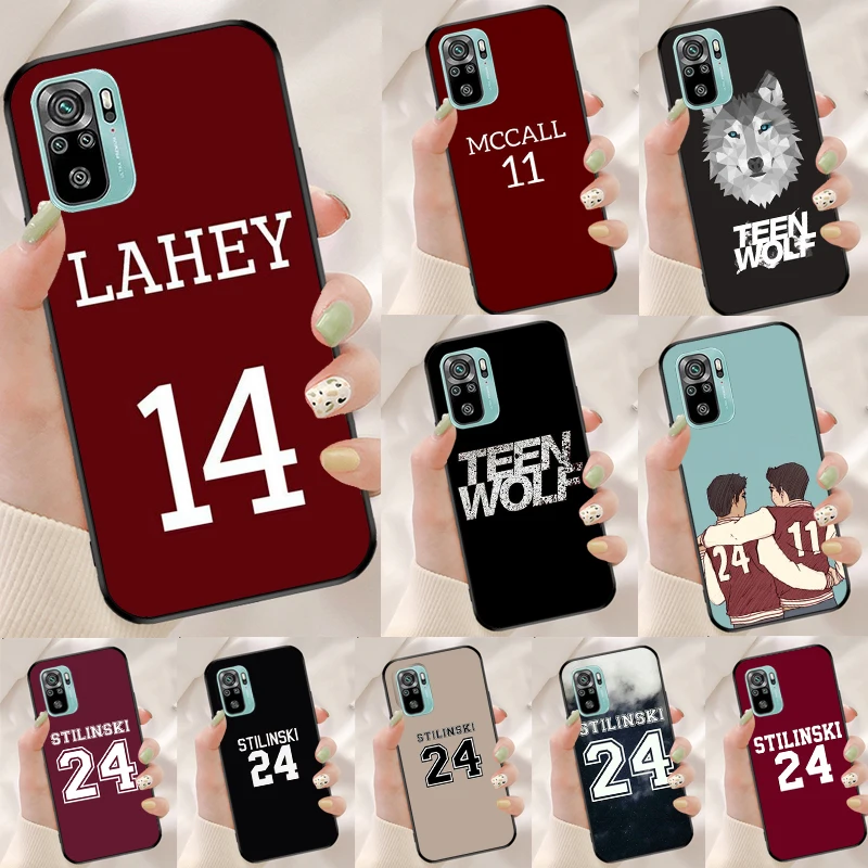 Teen Wolf Stilinski 24 McCALL 11 Case For Xiaomi Redmi Note 11 10 9 8 12 Pro Plus 9S 10S 11S 12S Cover For Redmi 12C 10 9 C