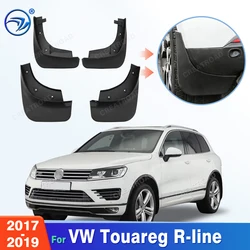 For Volkswagen VW Touareg R-line 2017 2018 2019 Fender Mudflaps Splash Guards Mudguards Mud Flaps Car Accessories