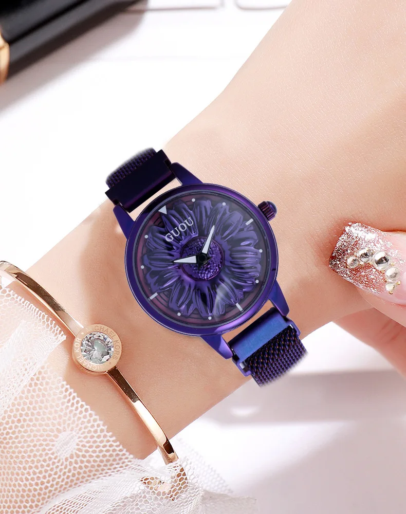 

Luxurious And Exquisite Women'S WatchStylish And Trendy Quartz Watch For WomenHigh-Quality Women'S Timepiece, Women'S Accessory.