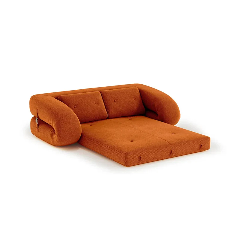 

Fabric sofa folding dual-purpose sofa bed compression