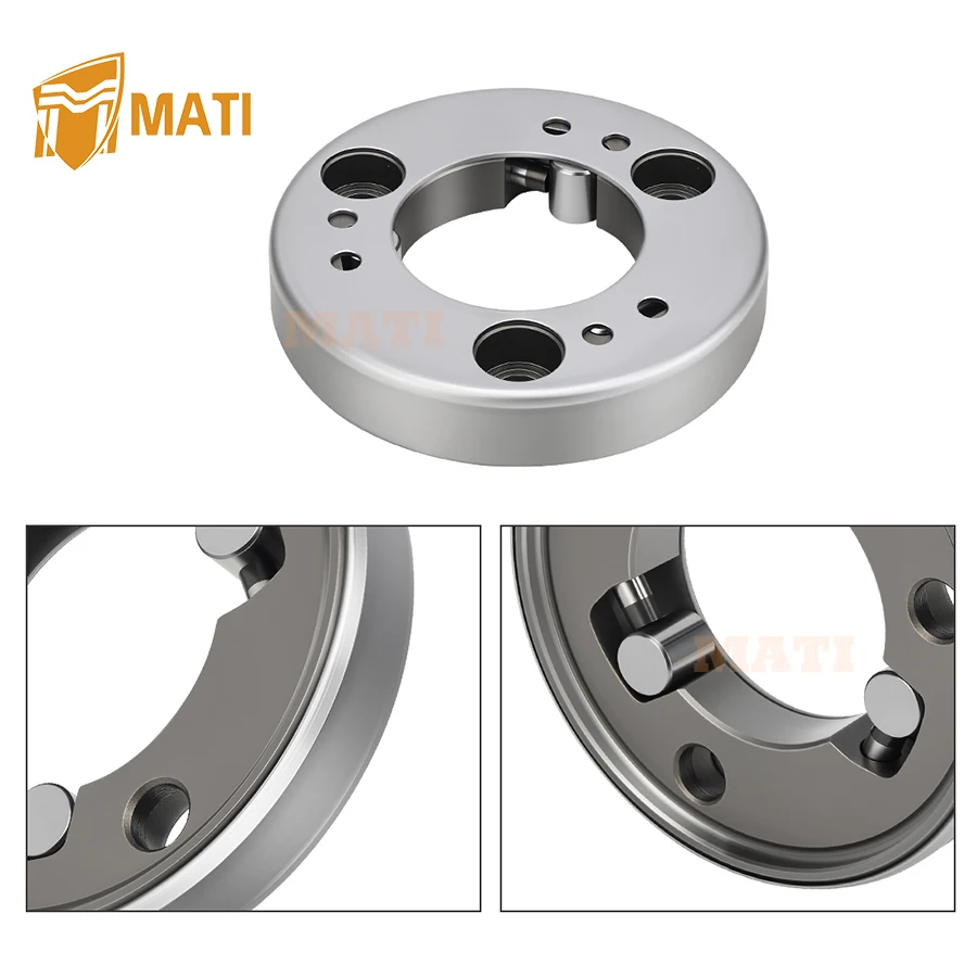 Starter Clutch One Way Bearing Idler Gear Gasket & 30mmx1.5 Flywheel Puller Tool Kit For Kawasaki Bayou 220 KLF220 1988-2002