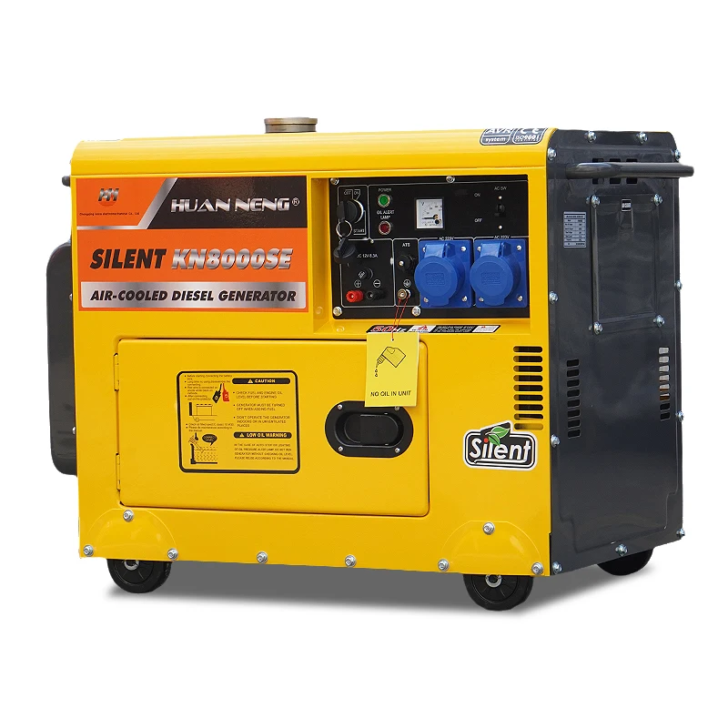 

50/60Hz 10kva silent dies el generator single phase sound proof 5kva/8kva s