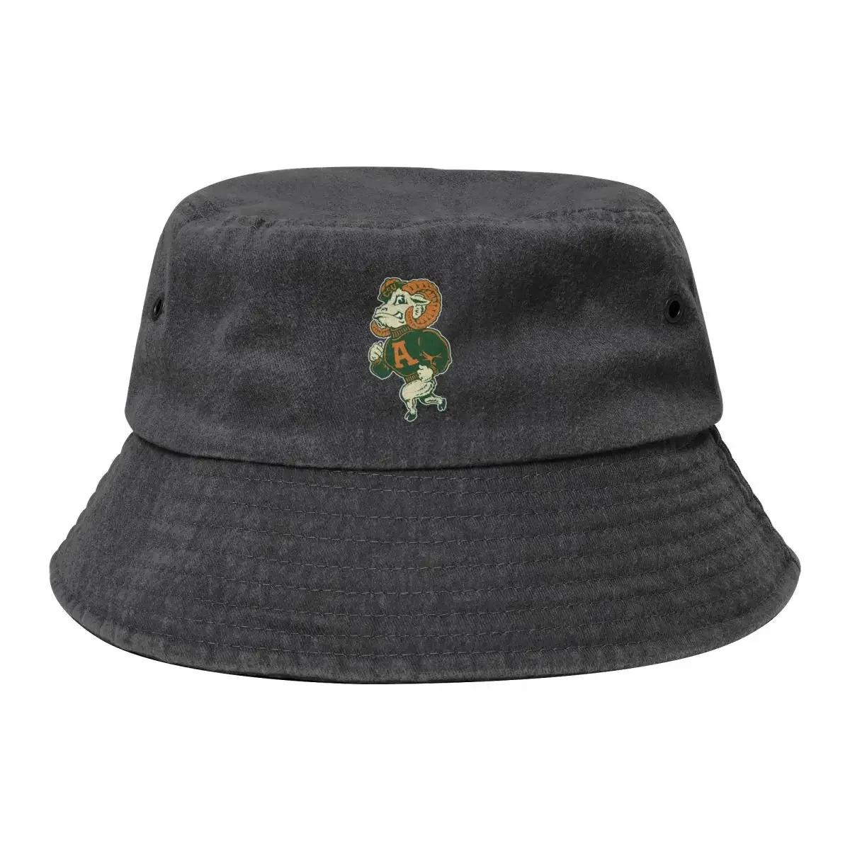 

Vintage Colorado State Aggies Logo Design Bucket Hat Trucker Cap New In Hat Trucker Hats For Men Women's