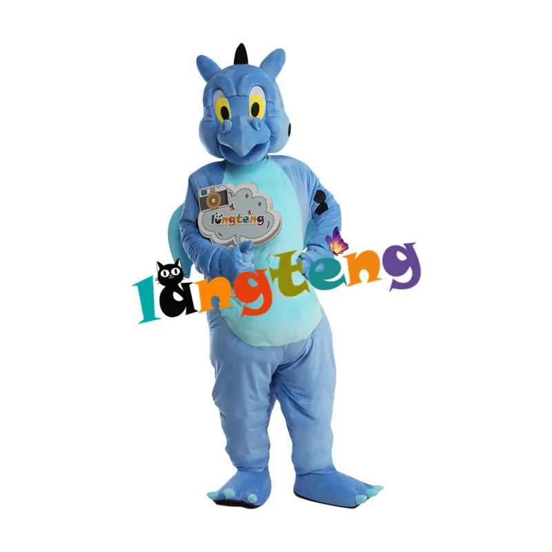 1303 lustige angepasste lila Dinosaurier Maskottchen Kostüm Cartoon Cosplay Fursuit für Erwachsene