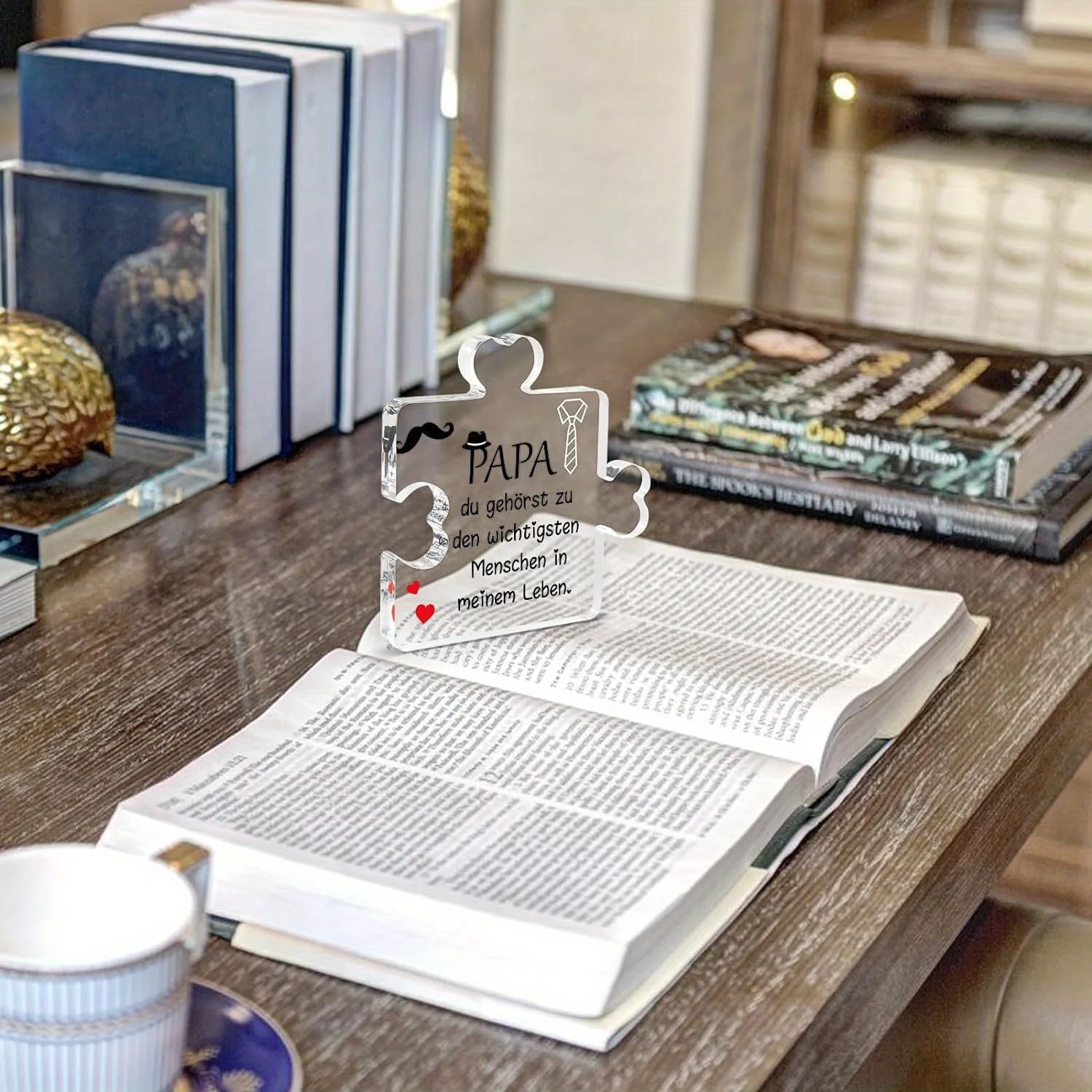 هدية عيد ميلاد للأب: لغز كتلة أكريليك مع قائلا، هدايا عيد الميلاد للأب (من ابنة/ابن)