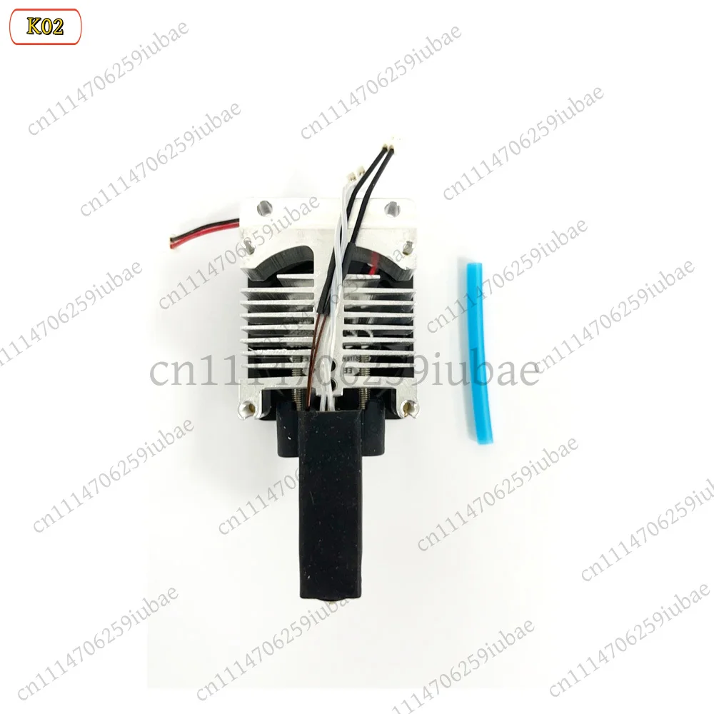 BK_0.6mm Nozzle Hotend Kit with Cooling Fan for OrangeStorm Giga 3D Printer, Replacement Parts