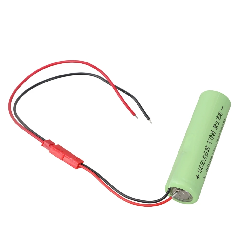 18650 Dummy Battery Conductor Shell Not Internal Conduction Placeholder JST input Cable for Electronics Power Adapters