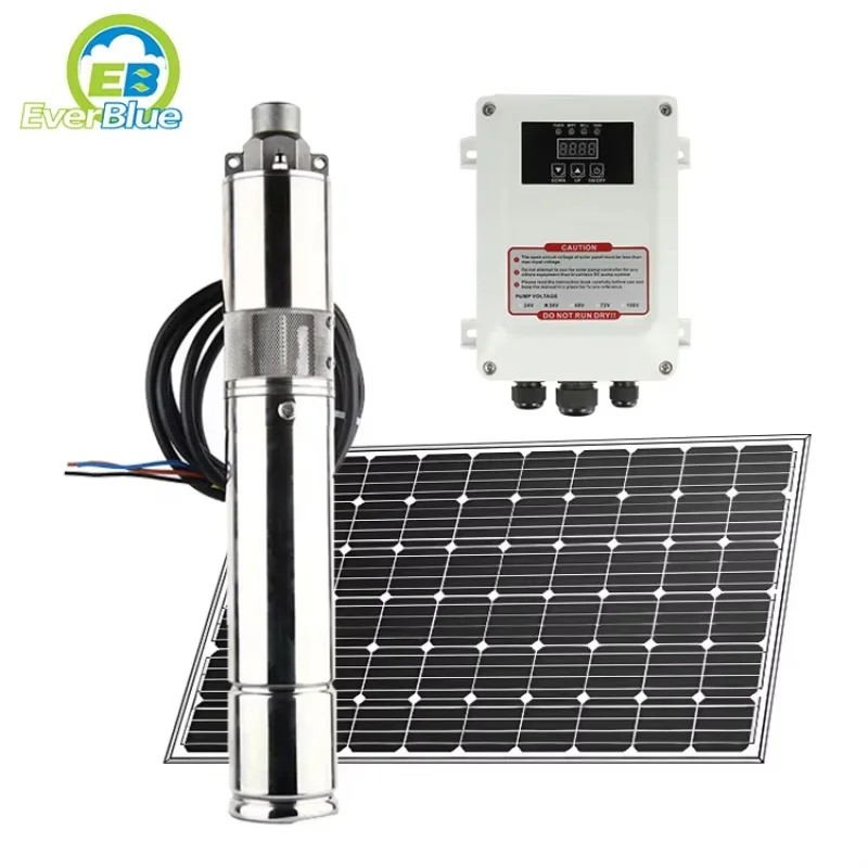 High Efficiency Solar Powered Water Pump For Garden Irrigation Pool Pond-Eco-Friendly 25L Per Minute