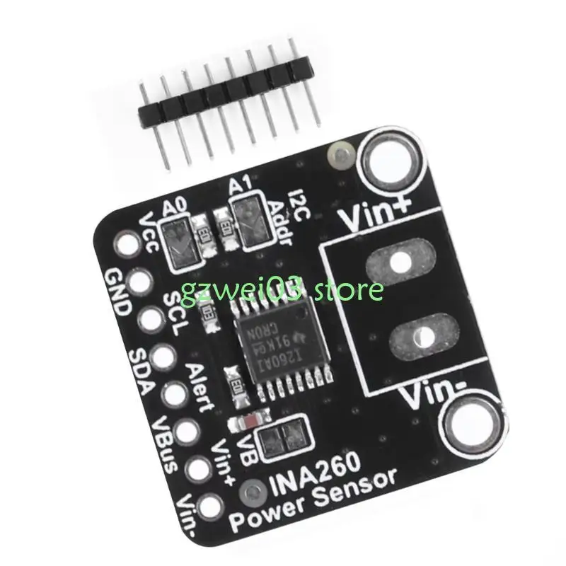 Módulo detección Y8AC INA260 Instalación fácil para corriente voltaje dinámico