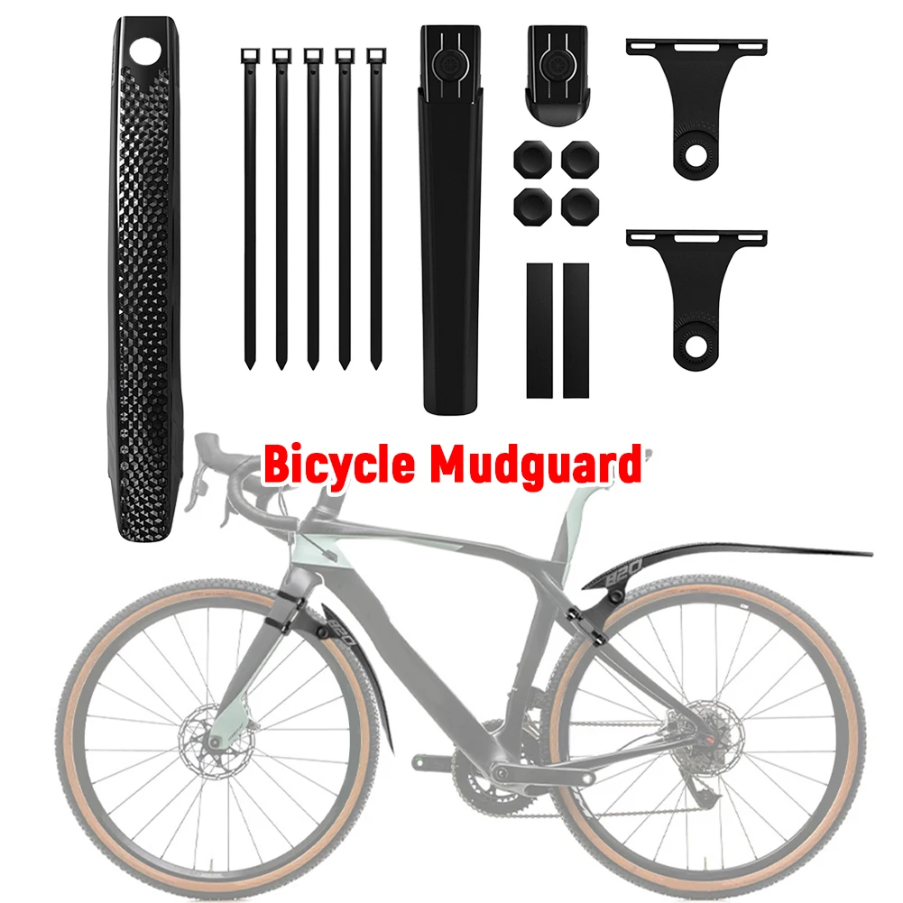 

Велосипедное брызговик, прочная передняя и задняя шина, брызговики, регулируемые крылья для колес шоссейного велосипеда для передних и задних колес ниже 50 мм