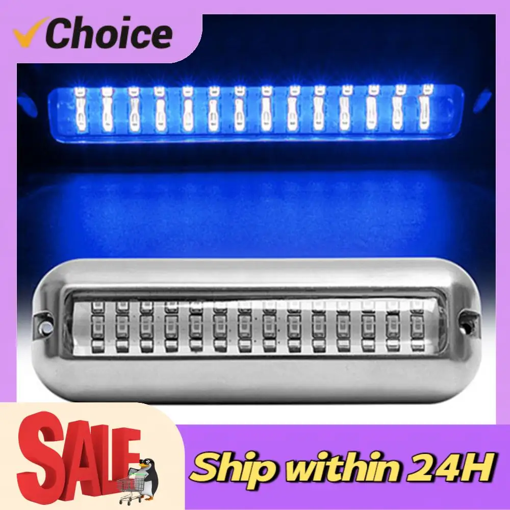 

42LED Marine Navigation Light Stainless Steel Sailing Signal Light 10-30V Speedboat Light IP68 Waterproof Ship Boat Accessories