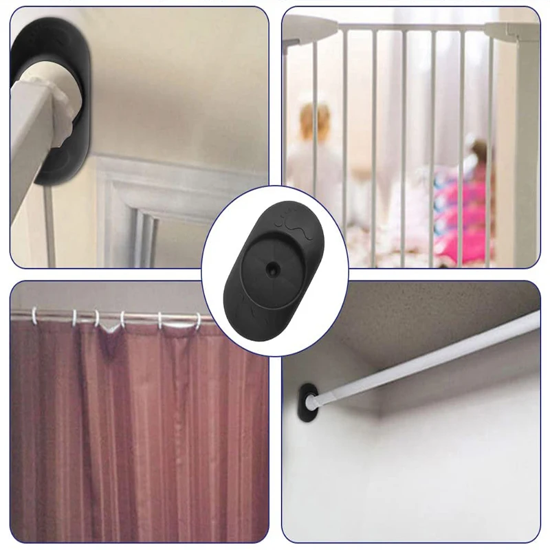 بوابة الطفل جدار الحرس حامي 4 قطعة بوابة الدرج تمديد منصات الحائط التوقف ل الضغط شنت بوابة الباب الأطفال الحيوانات الأليفة آمنة #5