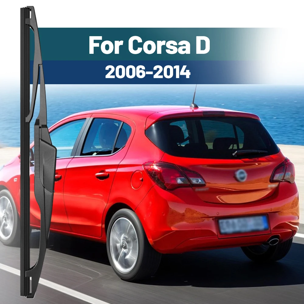 Für Vauxhall Opel Corsa D 2006-2014 12 "Heckscheibe Scheibenwaschanlage Wischer Klinge Auto Zubehör Zubehör