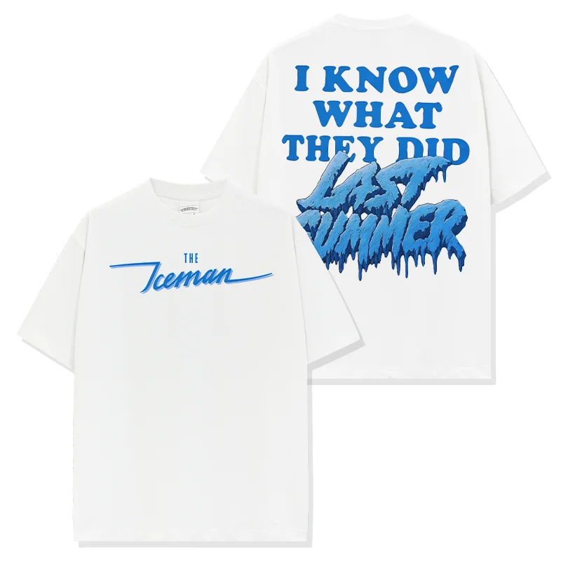Drake The Iceman Vintage T-shirt Street Engineered Men Women Oversized Short Sl… - Image 2