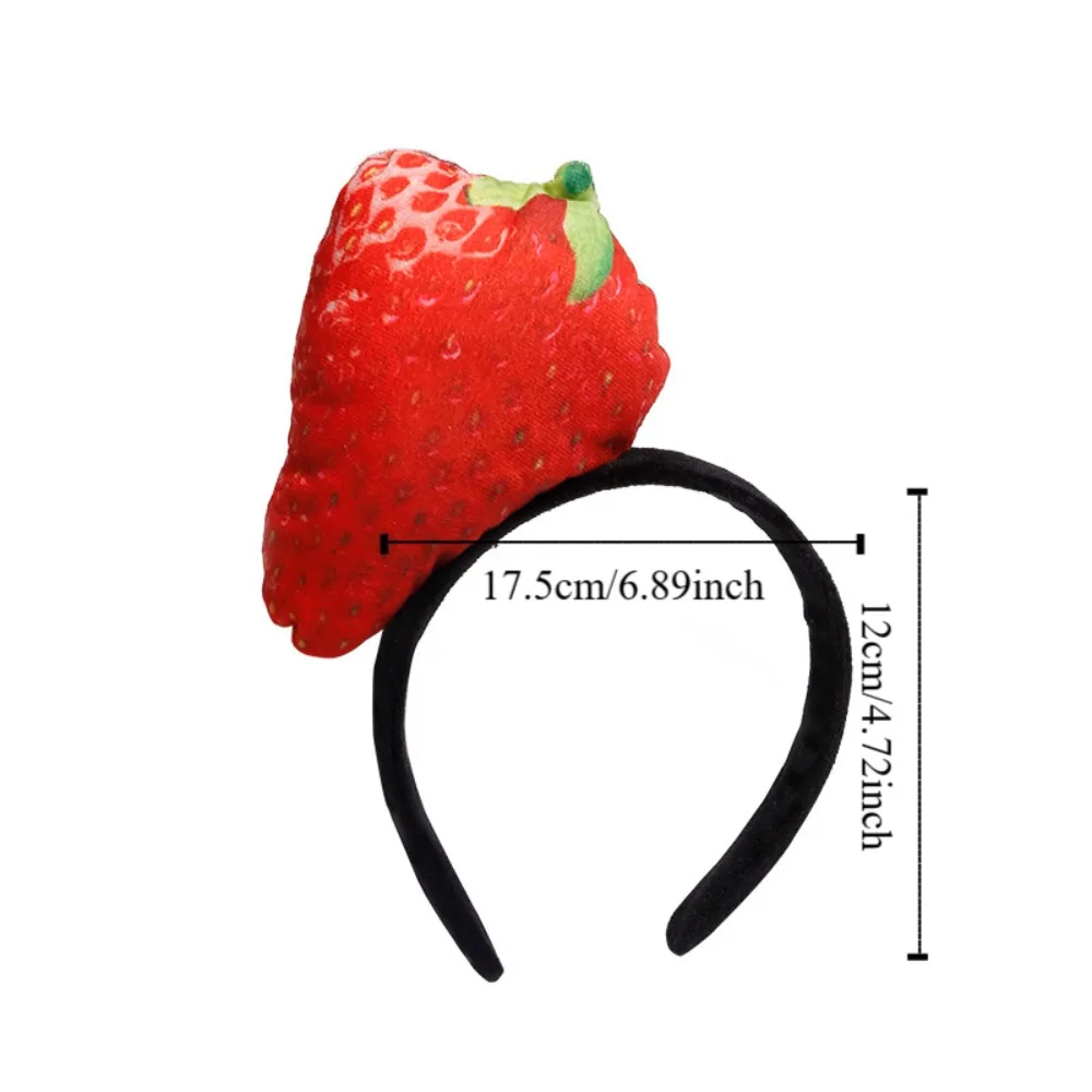 Personalità Kawaii Cibo simulato Cerchietto per capelli Stile coreano Copricapo Frutta Fascia Banana Patate Fasce per capelli vegetali Quotidiano