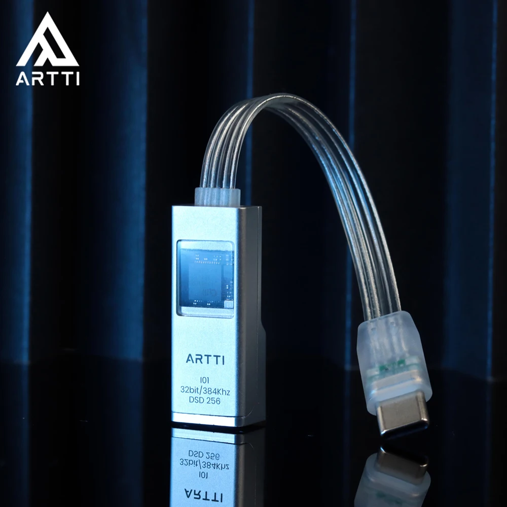 

Адаптеры для наушников ARTTI i01, чип CS43198 USB CT7601CR, портативный мини-декодер с разъемами типа c на 3,5 мм