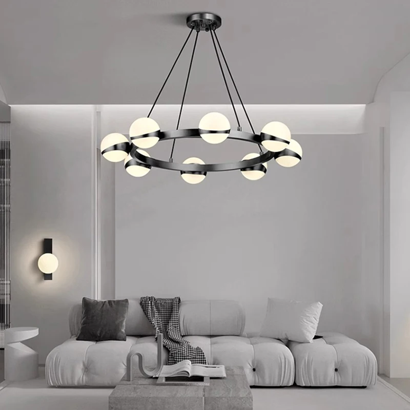 

Nordic Home Decor Chandeliers for Dining Room Lustre Pendant Lights Hanging Lamps for Ceiling Light Fixture Art Indoor Lighting