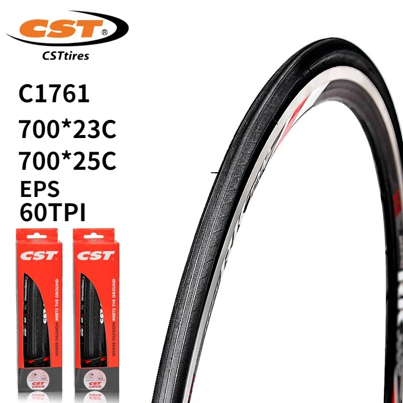 700C Folding stab proof tyre 700*23C 25C 60TPI wear resistant bicycle tires C1761 road bike tire bike parts