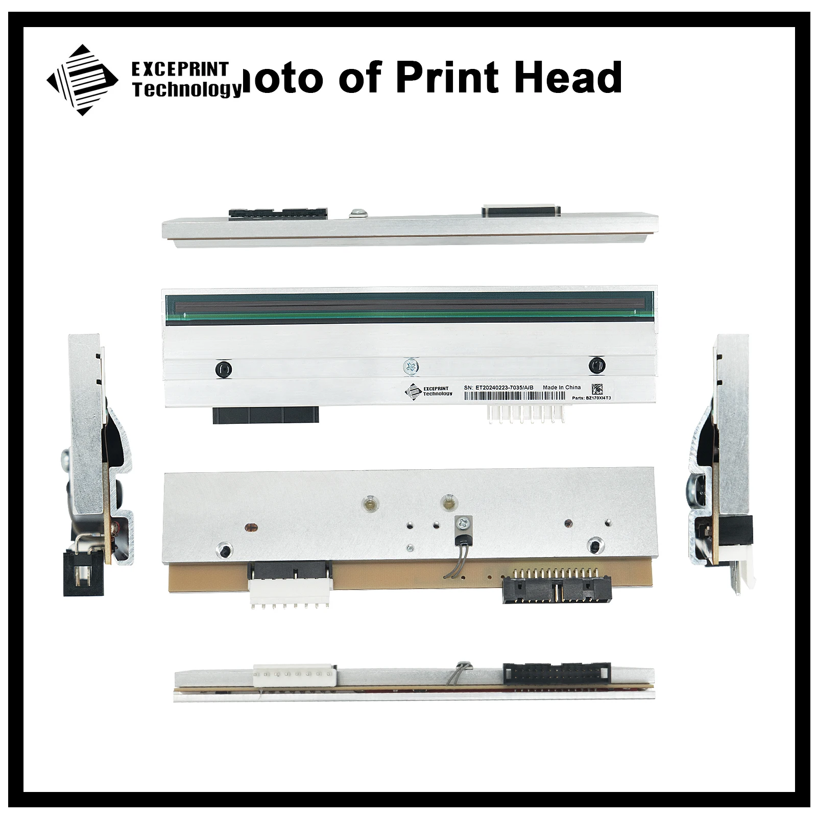 Imagem -05 - Nova Cabeça de Impressão de 300dpi para Impressora Térmica Zebra 110xi4 110xi4 Plus 110xiiv R110xii4 105sl Plus Ze5004 p n: p 1004232