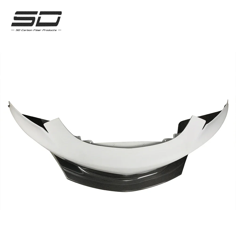 600LT Style  Dry Carbon Body kit Front Bumper Lip Cover  for McLaren 540c  570s