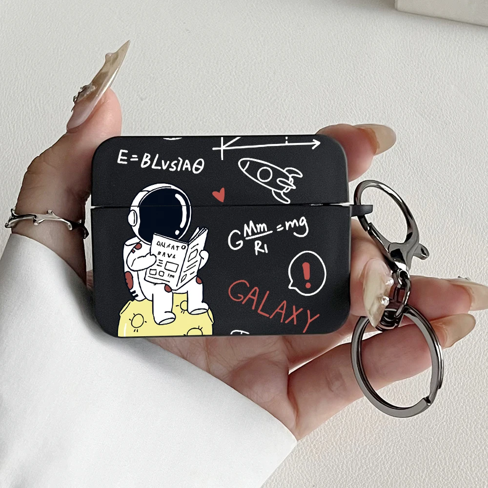 

Earphone Cases for AirPods Pro 3/Pro 2/Pro Anime Astronaut Galaxy Pattern Headphones Cover Protective Case For AirPods 4/3/1/2