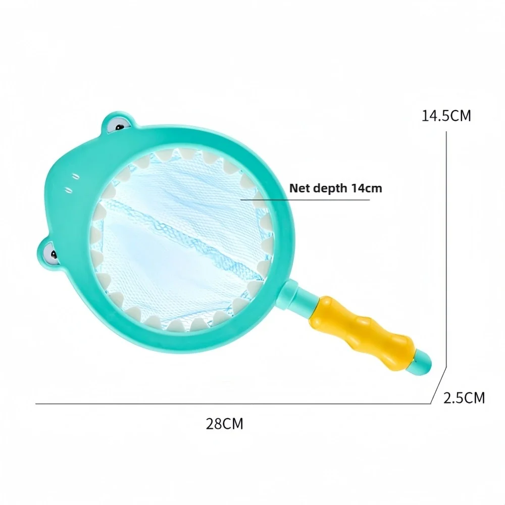 Baby Bath Toys Turtle Squirt Water Net Fishing Shark Children's Animal Squeeze Fun Floating Water Toys