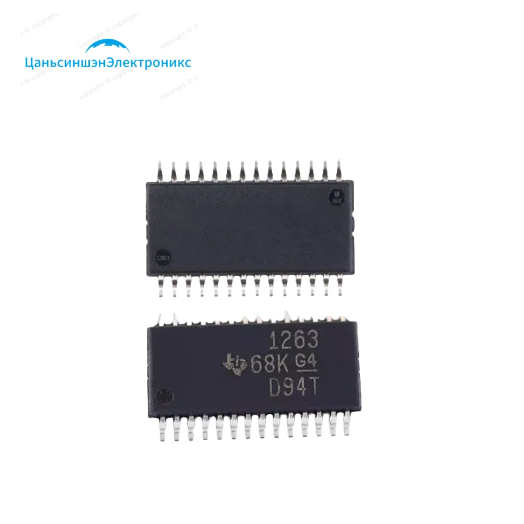 ADS1263IPWR  SMD TSSOP-28 SPI interface 38kHz 32-bit analog-to-digital converter chip ADC