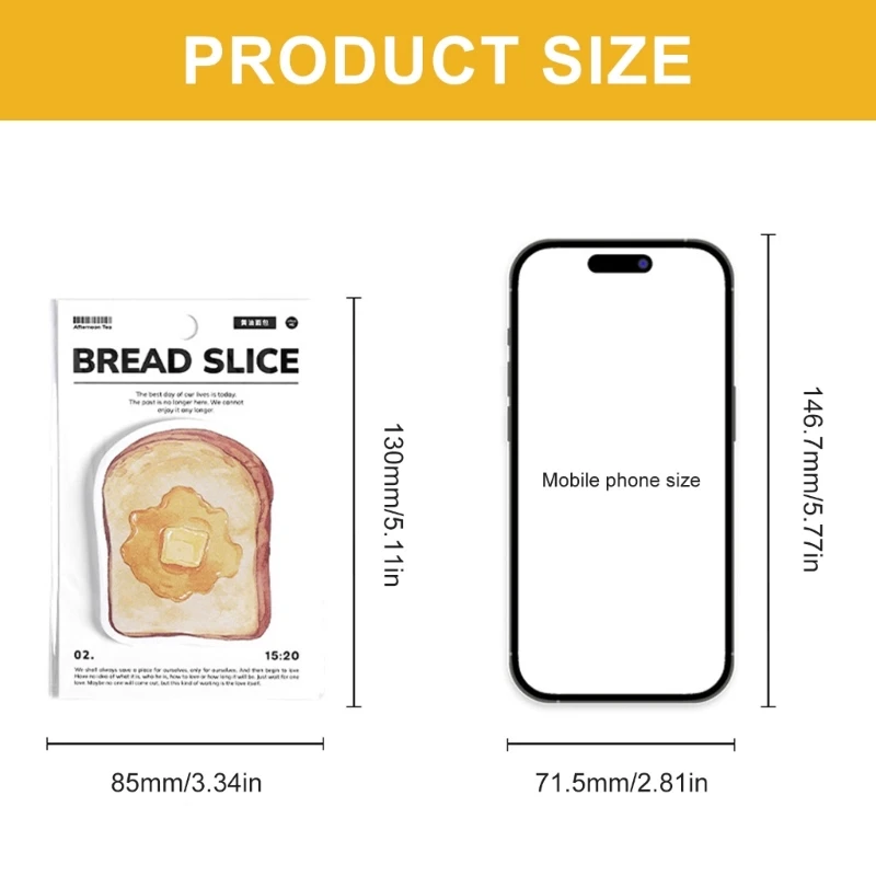 Кофе и хлеб тематическая нота Бумана 30sheests/Pad Adheive Note Pocket Note Paper D2RC