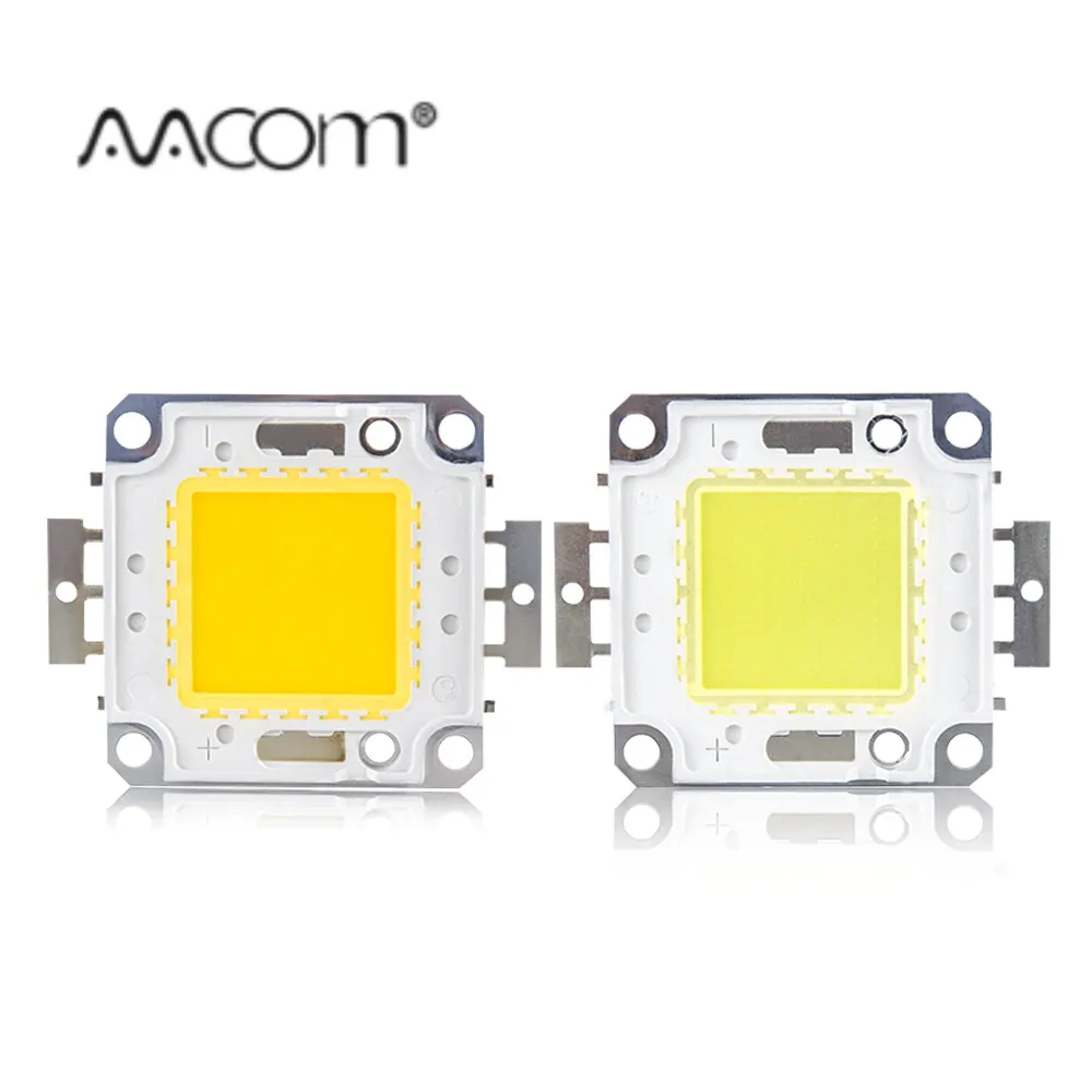 Chip de módulo Led para foco reflector, 10W, 20W, 30W, 50W, 100W, matriz Led, blanco frío, Blanco cálido, COB, cuentas de luz integradas