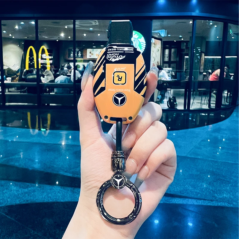 Key Case Cover 2/3Button Shell Fob for Mercedes Benz W204 W463 W176 W251 W205 A200 A260 A C R G Class GLA CLA GLK GLC CLS - Image 3