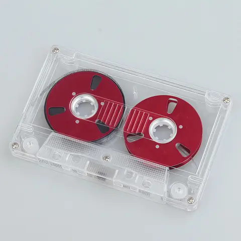 DIY 수제 금속 릴 46분 빈 오디오 녹음 카세트 테이프