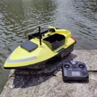 Flytec V020 Luminous Toys RC Fishing Bait Boat With GPS Carp Fishing 40 Points 3 Hoopers 2KG Loading 500M Auto Return Cruise