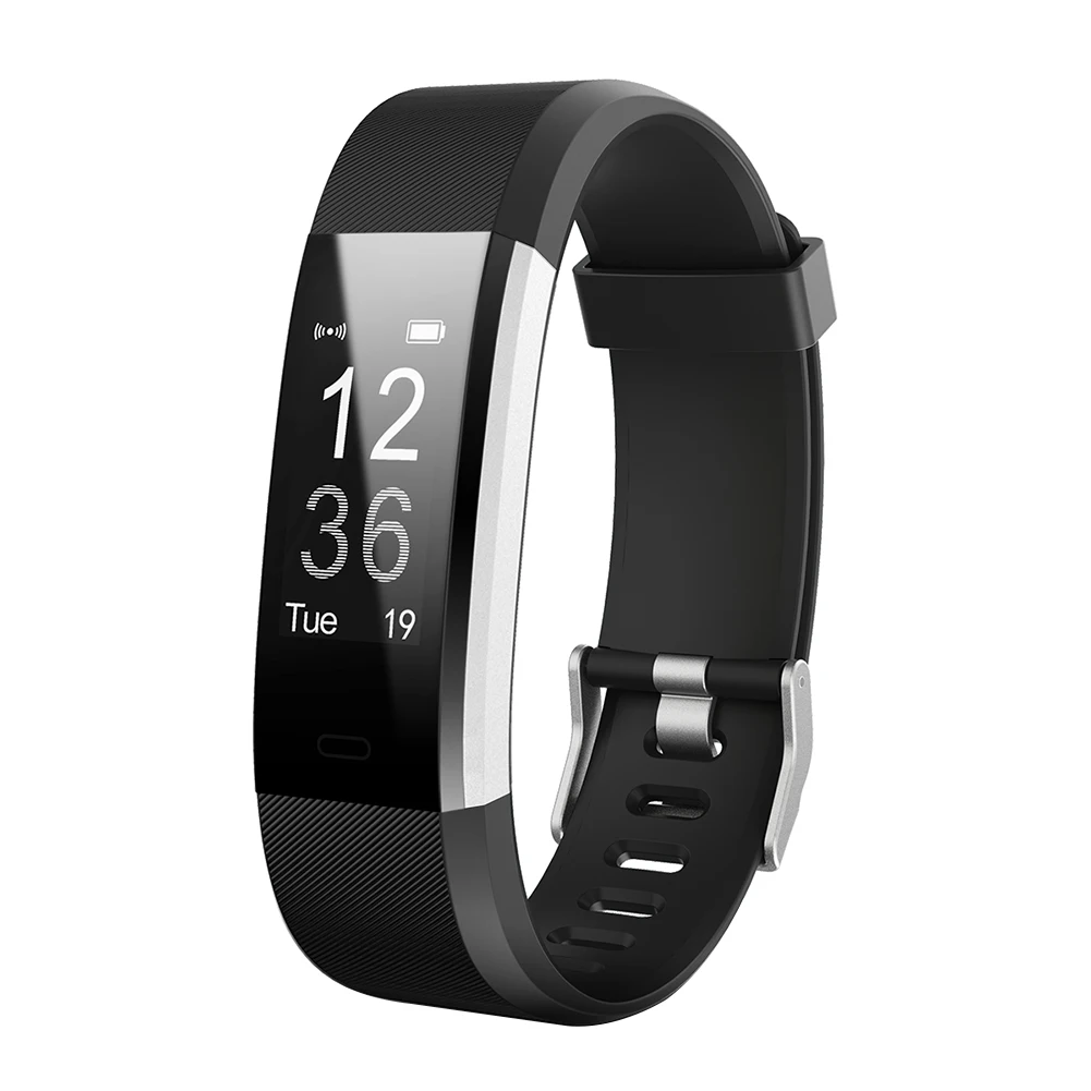 For ID115Plus HR Smartwatch Replacement Watch Band 20mm Soft Silicone Fitness Activity Tracker Sport Bracelet Band Wrist Straps