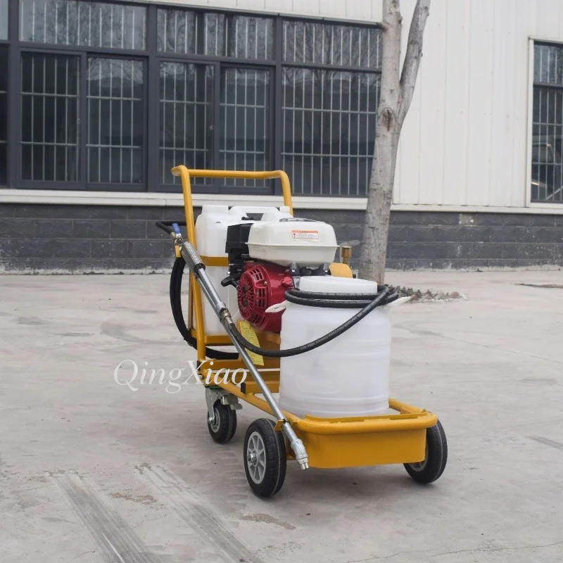 Mini Hand Push Emulsified Asphalt Spreading Tool For Highway Pavement Daily Maintenance Road Bitumen Distribute Working Tools