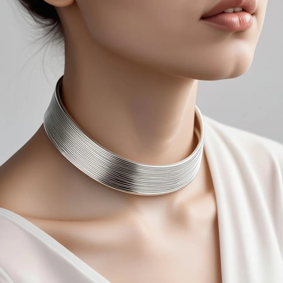 ¿Cuál es el mejor tipo del collar de plata para colgantes?
