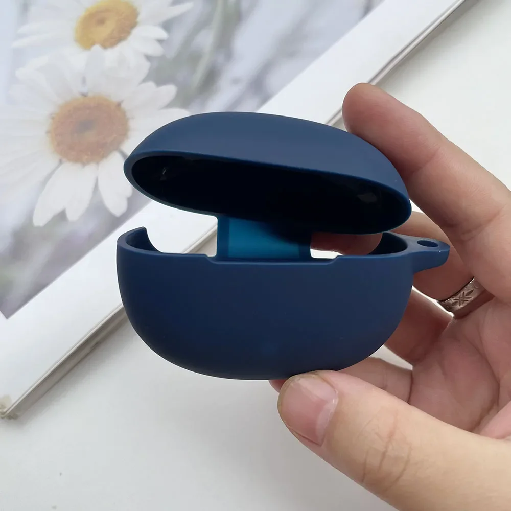 love keychian case For Realme Buds T310 T300 T200 T200 Lite/T200x T110 T100 T01 Case Silicone Earphone cover view 3