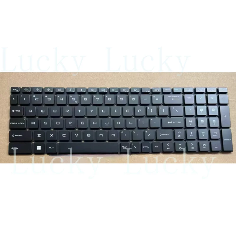 

f f f New for MSI Raider A18 HX A7VIG MS-1822 Per-key RGB backlit US English keyboard