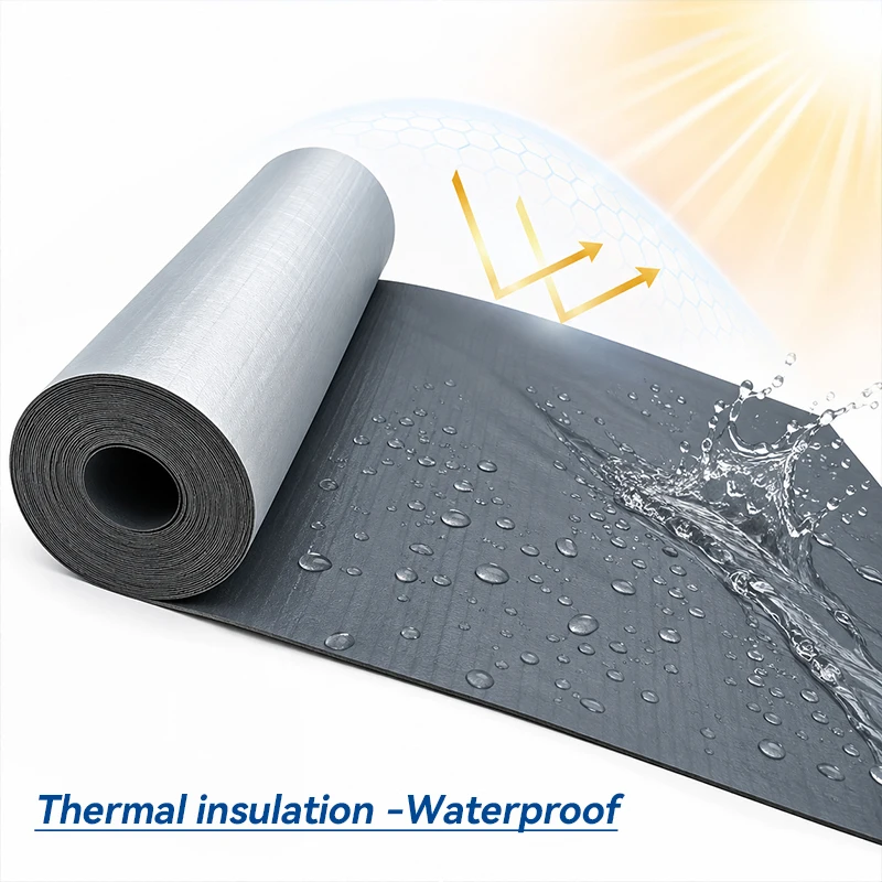 5/10M Waterproof Self Adhesive Repair Tape Roof Leak Sealant Wall Crack Patch Heat Insulation Waterproofing Tape